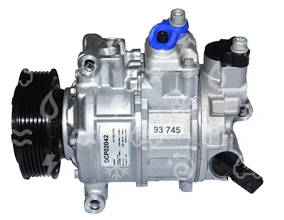kompresor DENSO 6SEU14C, řemenice 100 mm - PV6, 12V, OE: 4F0260805AL...
